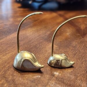 Brass Mouse Rings HolderSet -